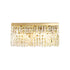 Zula Rectangular 3 Light Large Wall Lamp